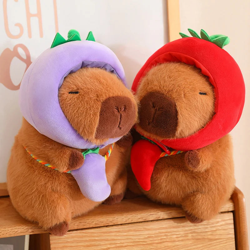 Bee Costume Capybara Plushie - Vegetable Hoodie Toy | Stuffed Animals & Plushies | Adorbs Plushies