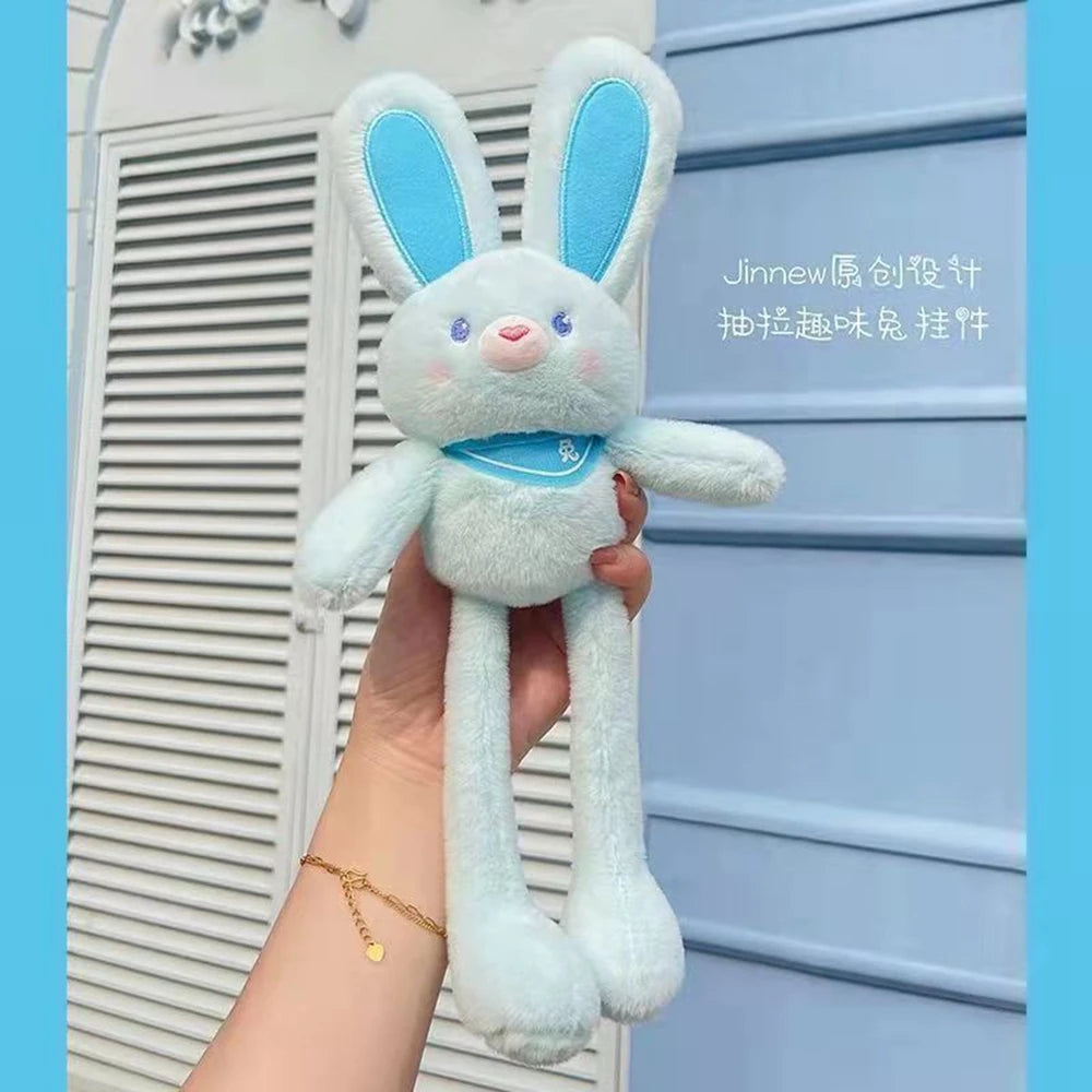 Rabbit Plush Stuffed Animal Toy with Pull Ears | Cute Pluhie Gift | Adorbs Plushies