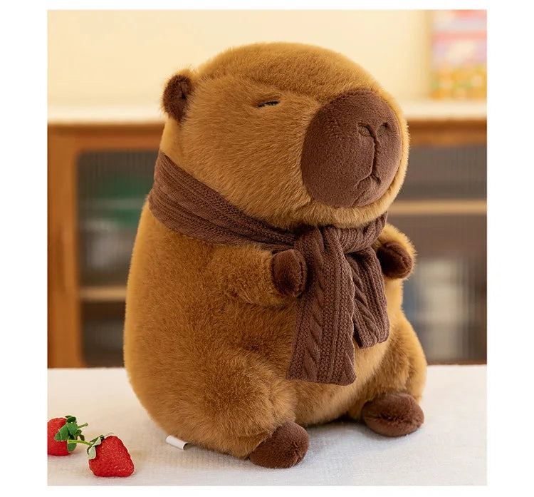 Capybara with Scarf Plush Toy | Adorbs Plushies