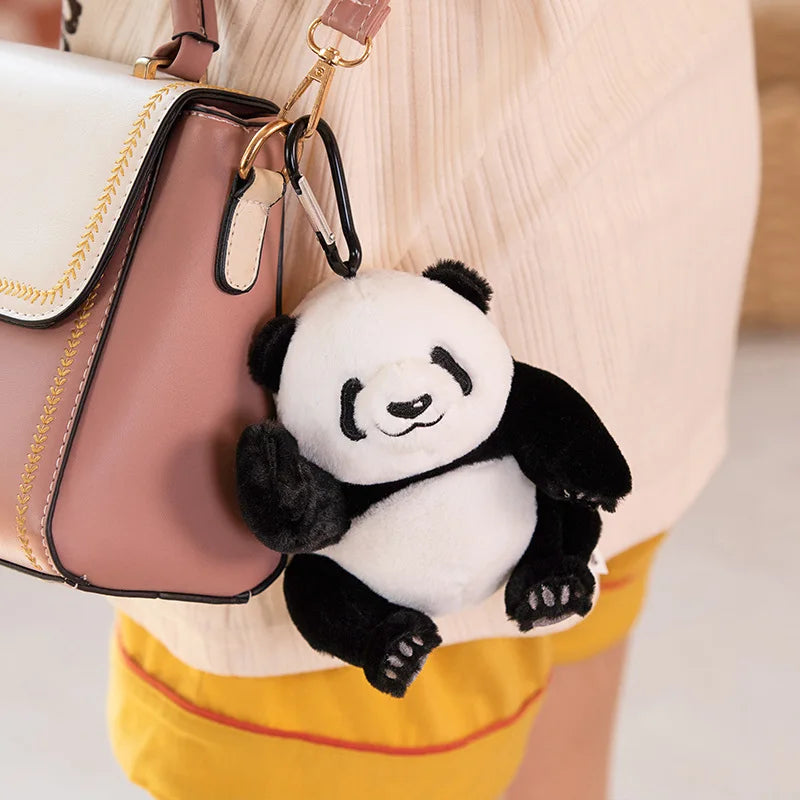 Fluffy Panda Plush - Snack Bag Accessories