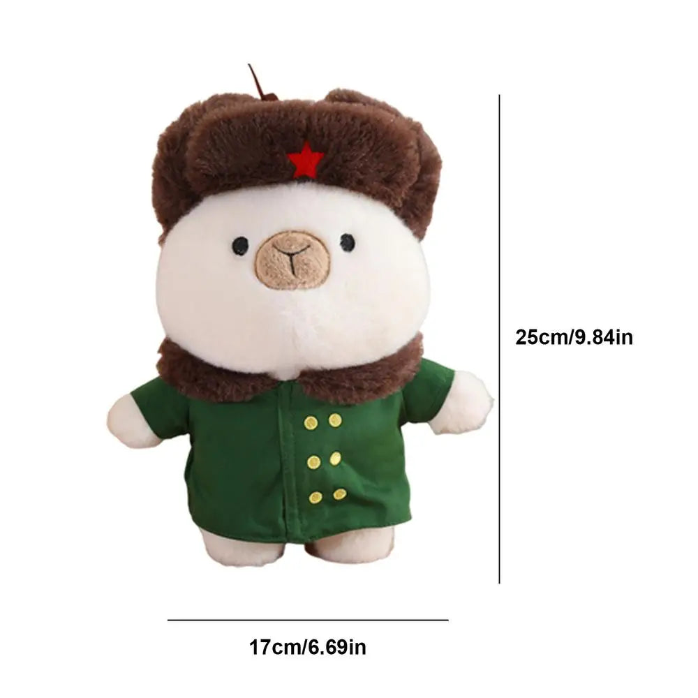 Cute Capybara Stuffed Animal Plush with Coat and Hat | Adorbs Plushies