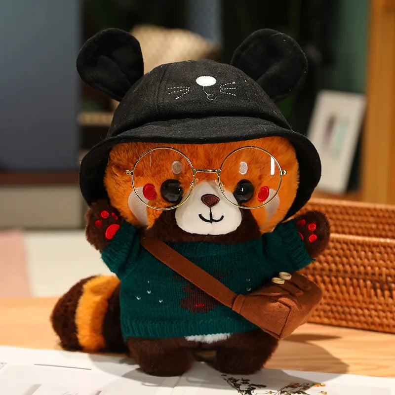 Raccoon & Red Panda/Fox Cosplay Plush - Kids Birthday Toy