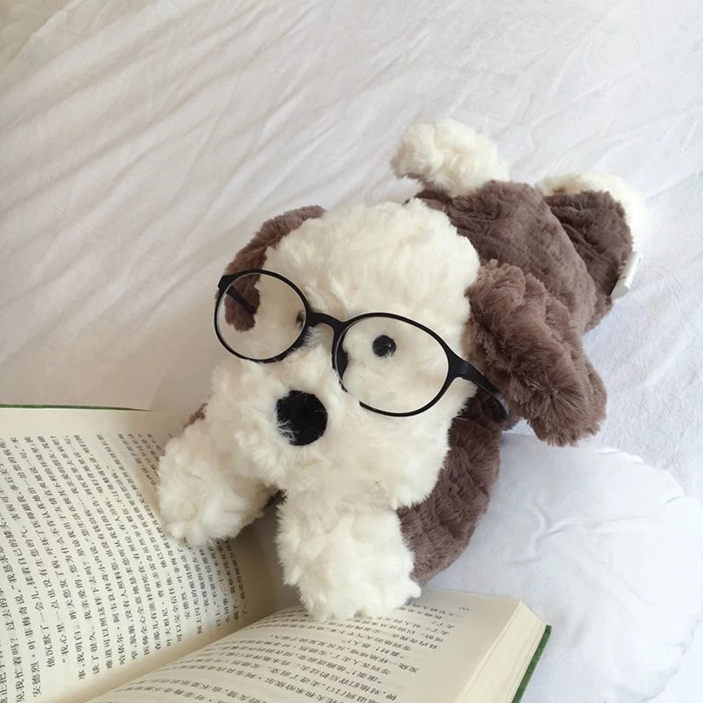 Cute Lying Down Dog Plush Toy | Super Soft Simulation Animal Ragdoll | Adorbs Plushies