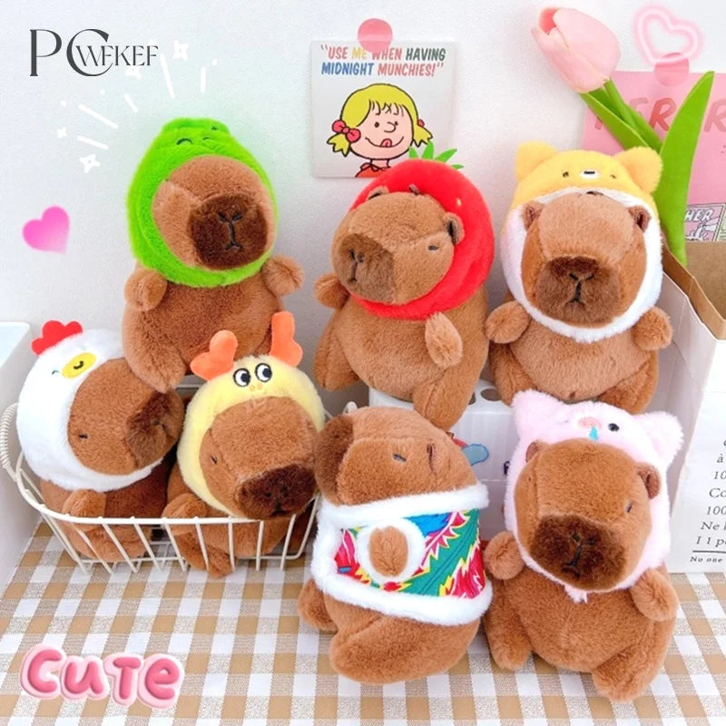 Capybara Plush Keychain with Costumes | Adorbs Plushies