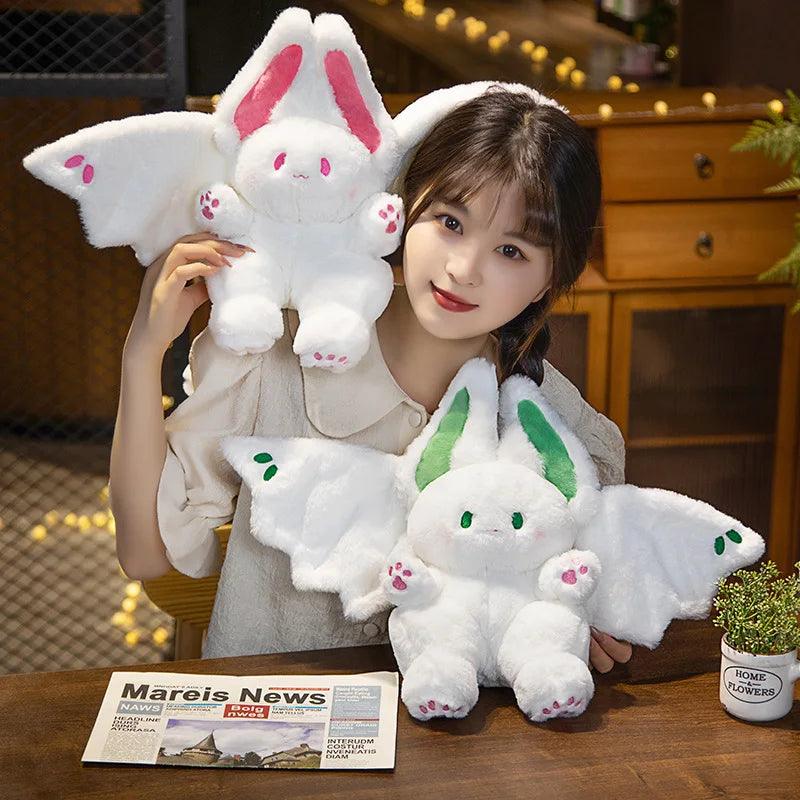 Spirit Rabbit Plush with Wings - Anime Manta Doll | Stuffed Animals & Plushies | Adorbs Plushies