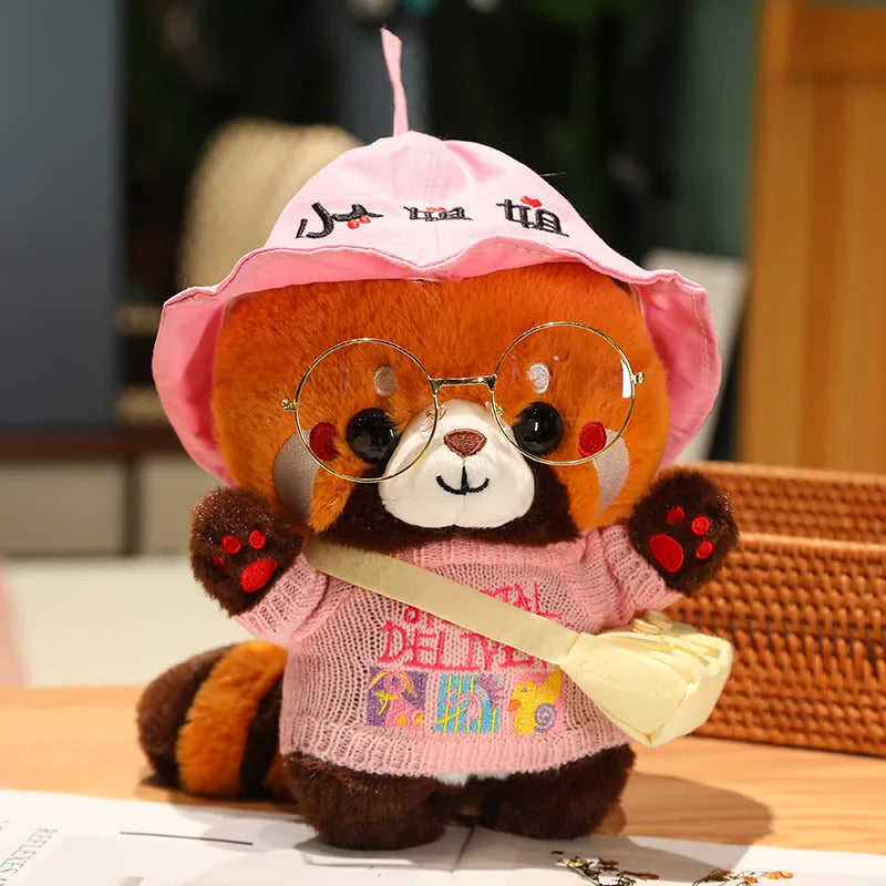 Raccoon & Red Panda/Fox Cosplay Plush - Kids Birthday Toy