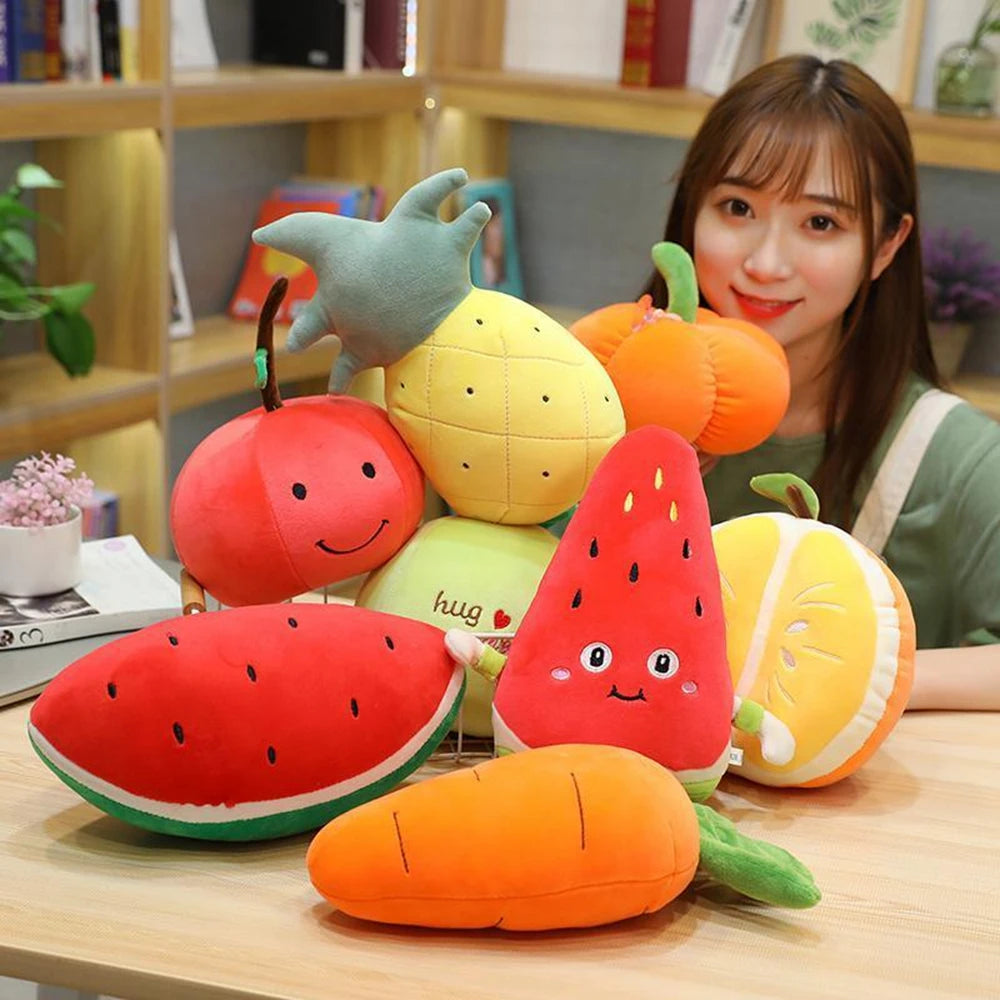 Fruit and Vegetable Plushies | Cute Stuffed Toys for Kids | Adorbs Plushies