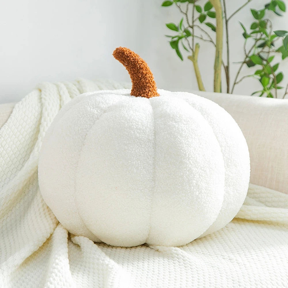 Pumpkin Plush Throw Pillow | Food Stuffed Toy | Adorbs Plushies