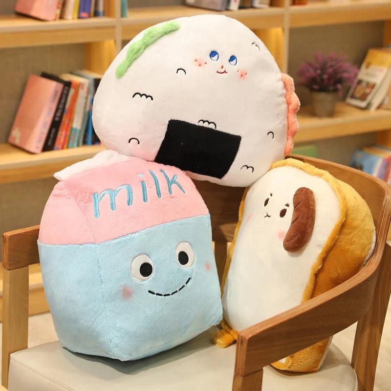 Milk Box & Food Plushies - Cute Throw Pillows for Kids | Stuffed Animals & Plushies | Adorbs Plushies