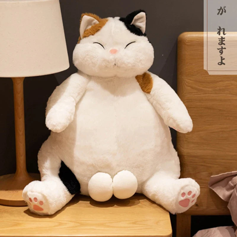 Big Balls Penis Cat Plush from Japan - Funny Drag Toy
