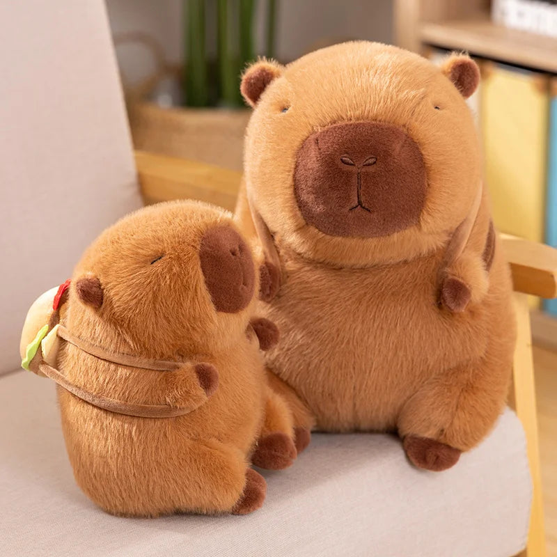 Capybara Plush Stuffed Animal with Backpack | Adorbs Plushies
