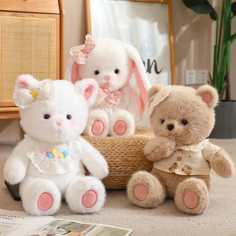Fluffy Teddy & Bunny Plush - Yummy Cuddly Toys for Hugs | Stuffed Animals & Plushies | Adorbs Plushies