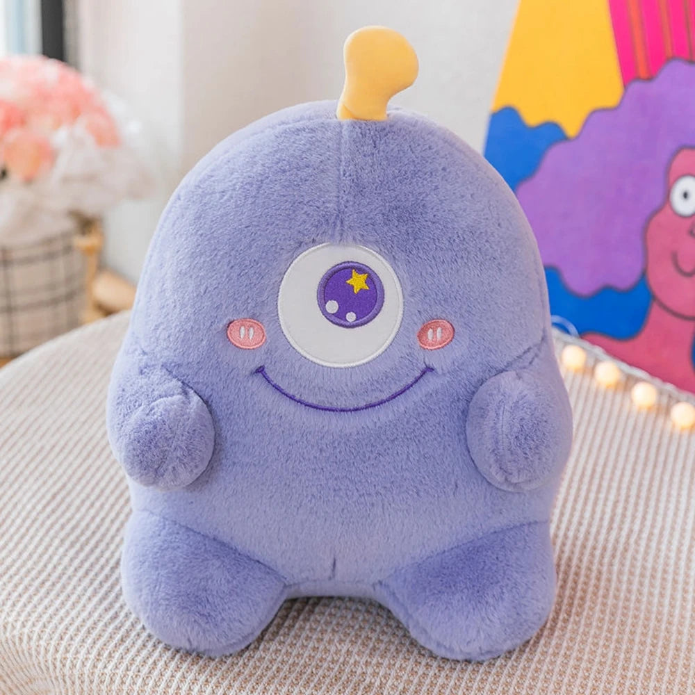 Little Monster Plush Toy | Cute Alien Stuffed Animal with Big Eyes | Adorbs Plushies