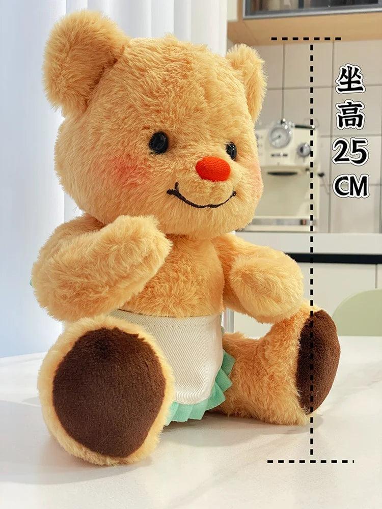 Jointed Doll Butter Bear Plush - Movable Bear for Kids | Stuffed Animals & Plushies | Adorbs Plushies