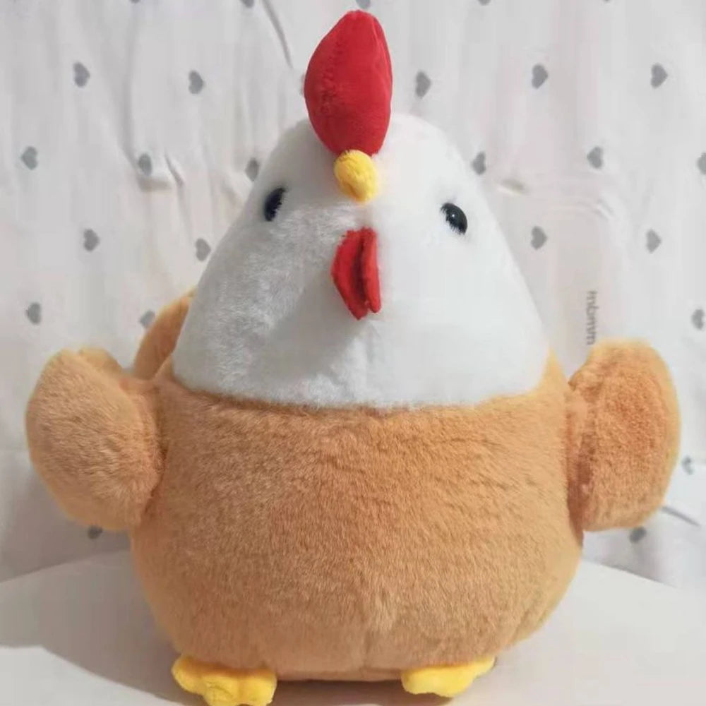 Cute Chicken Plush Doll | Soft Stuffed Animal Hen Toy | Adorbs Plushies