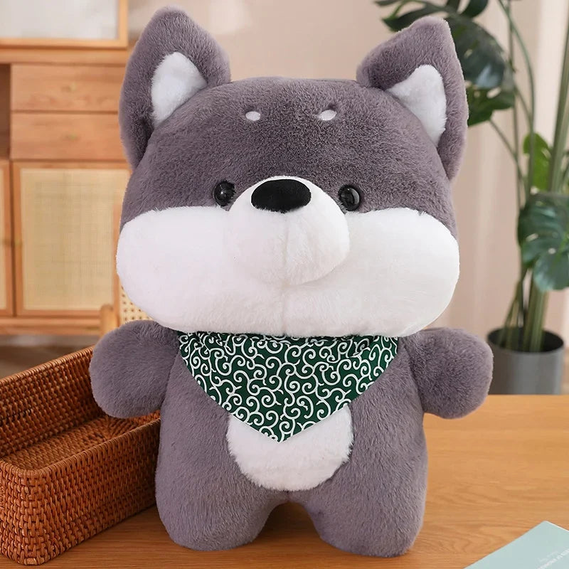 Shiba Inu Dog Plushie - Soft Hug Cushion for Kids