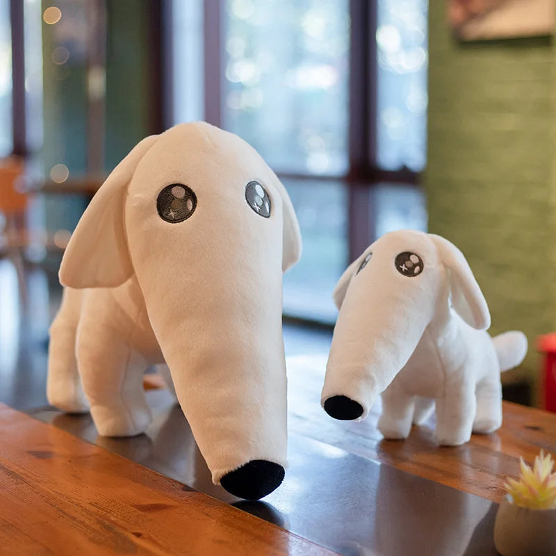 Long Nose Dog Plush - Kawaii Borzoi Puppy Doll Gift | Stuffed Animals & Plushies | Adorbs Plushies