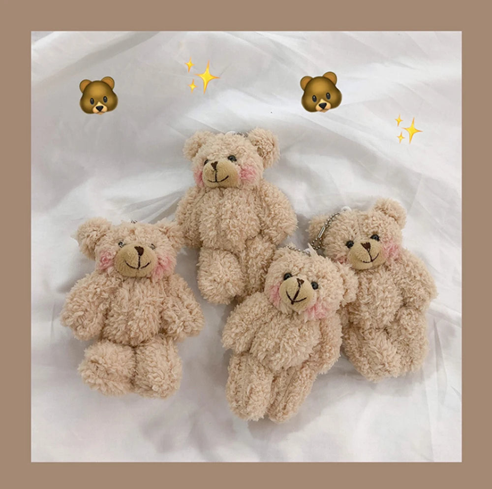 Cute Teddy Bear Plush Keychain | Stuffed Animal Pendant Gift | Adorbs Plushies