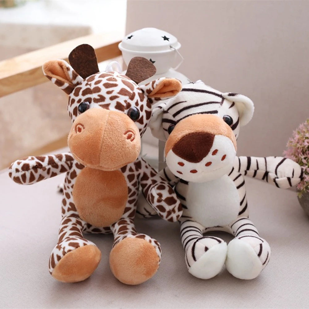 Forest Animal Plushies | Tiger, Deer, Leopard, Lion Stuffed Toys | Adorbs Plushies