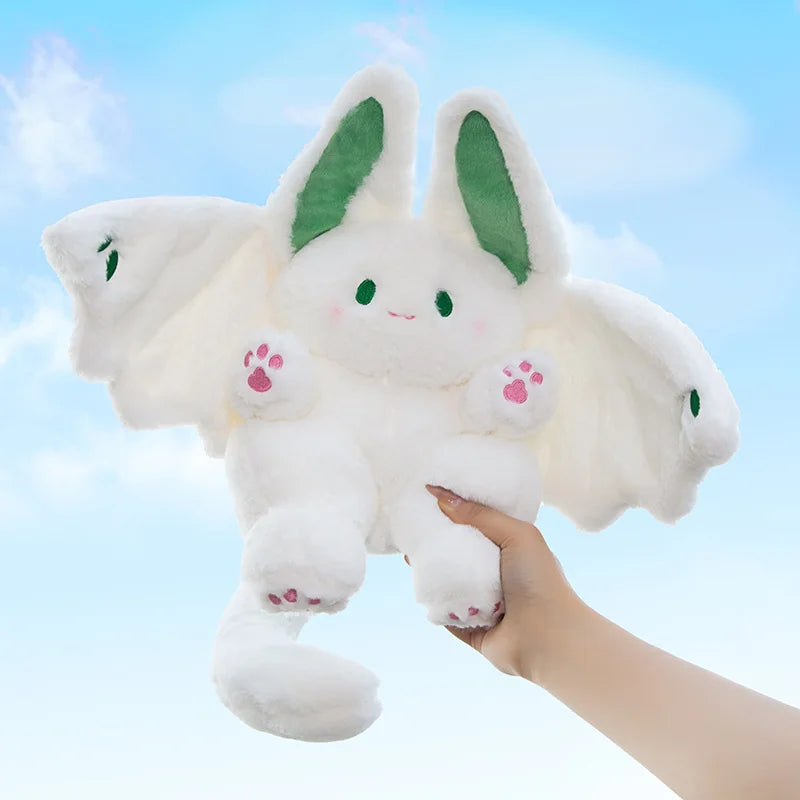 Spirit Rabbit Plush with Wings - Anime Manta Doll