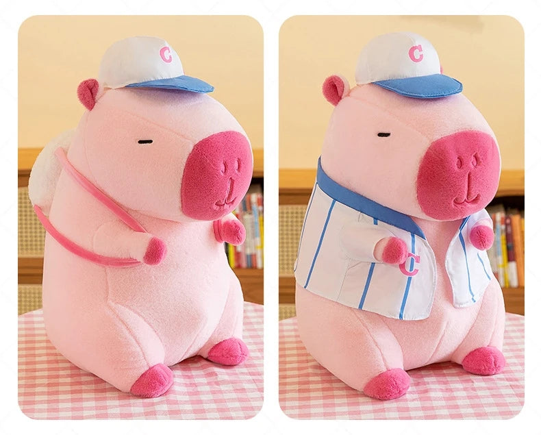 Cute Capybara Sports Cap Plush Toy | Adorbs Plushies