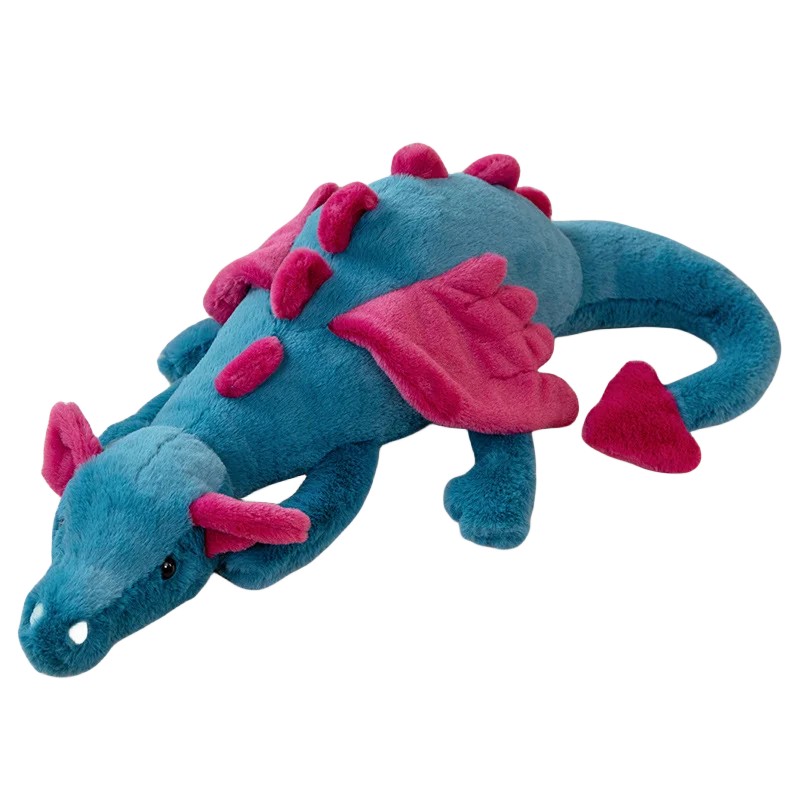 Flying Dragon Plushie - Colorful Dinosaur Rag Doll Gift