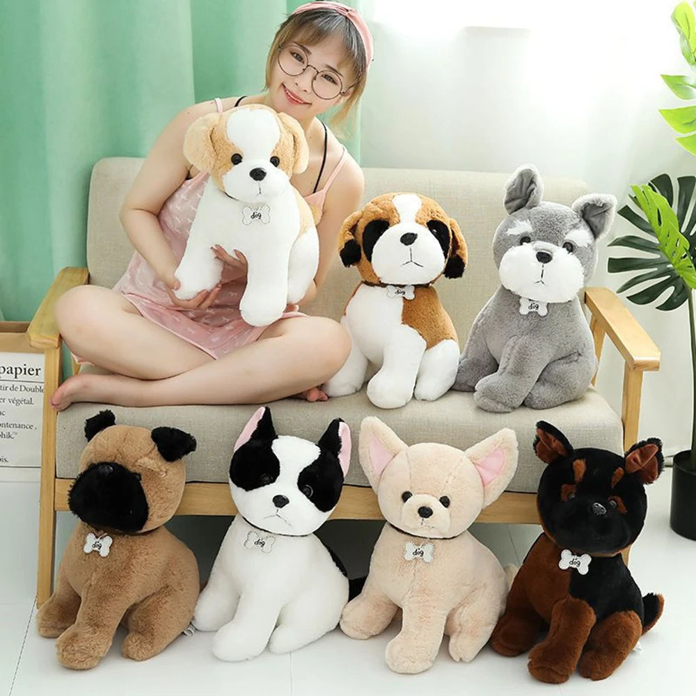 Cute Dog Plushies | Soft Kawaii Stuffed Animal Teddy Bears | Adorbs Plushies