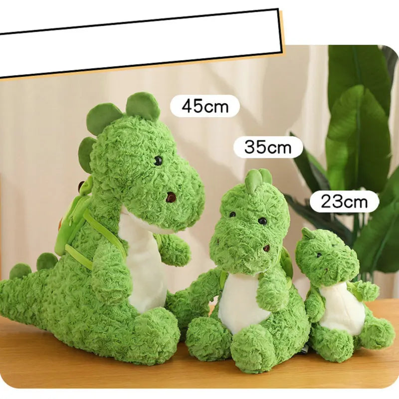 Green Dinosaur Plushie - Avocado Backpack Cuddly Toy | Stuffed Animals & Plushies | Adorbs Plushies