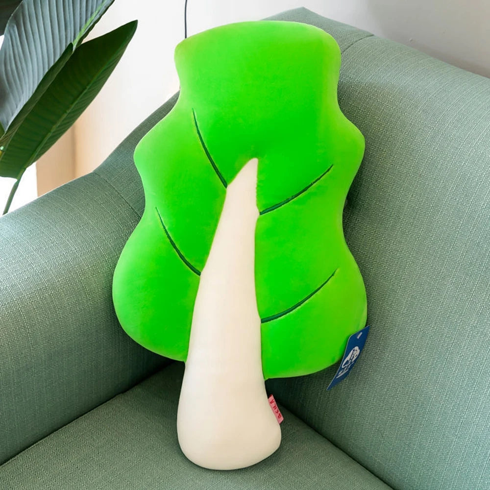 Leaf Throw Pillow Plush Toy | Plushie Pillow | Adorbs Plushies