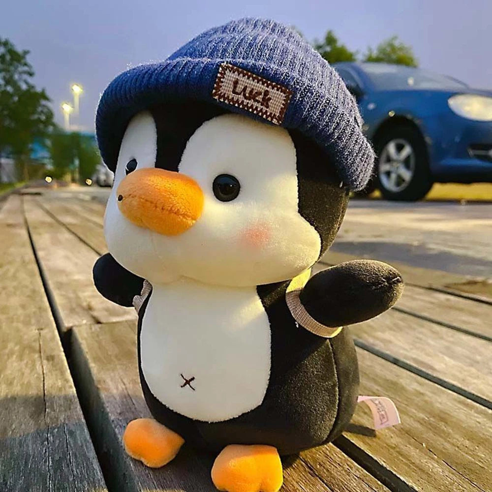 Cute Penguin Plush Toy with Tie | Kawaii Stuffed Animal | Adorbs Plushies