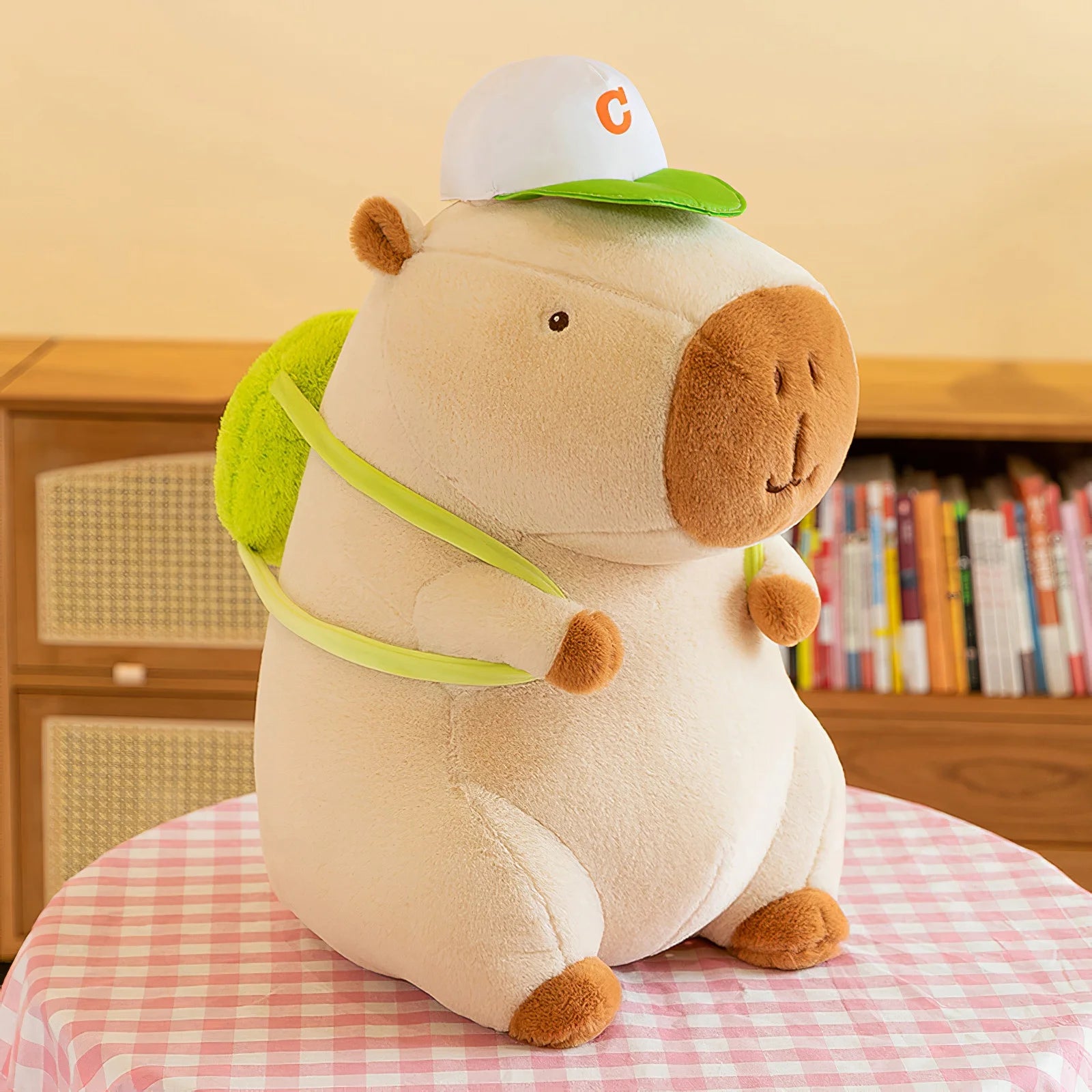 Cute Capybara Sports Cap Plush Toy | Adorbs Plushies