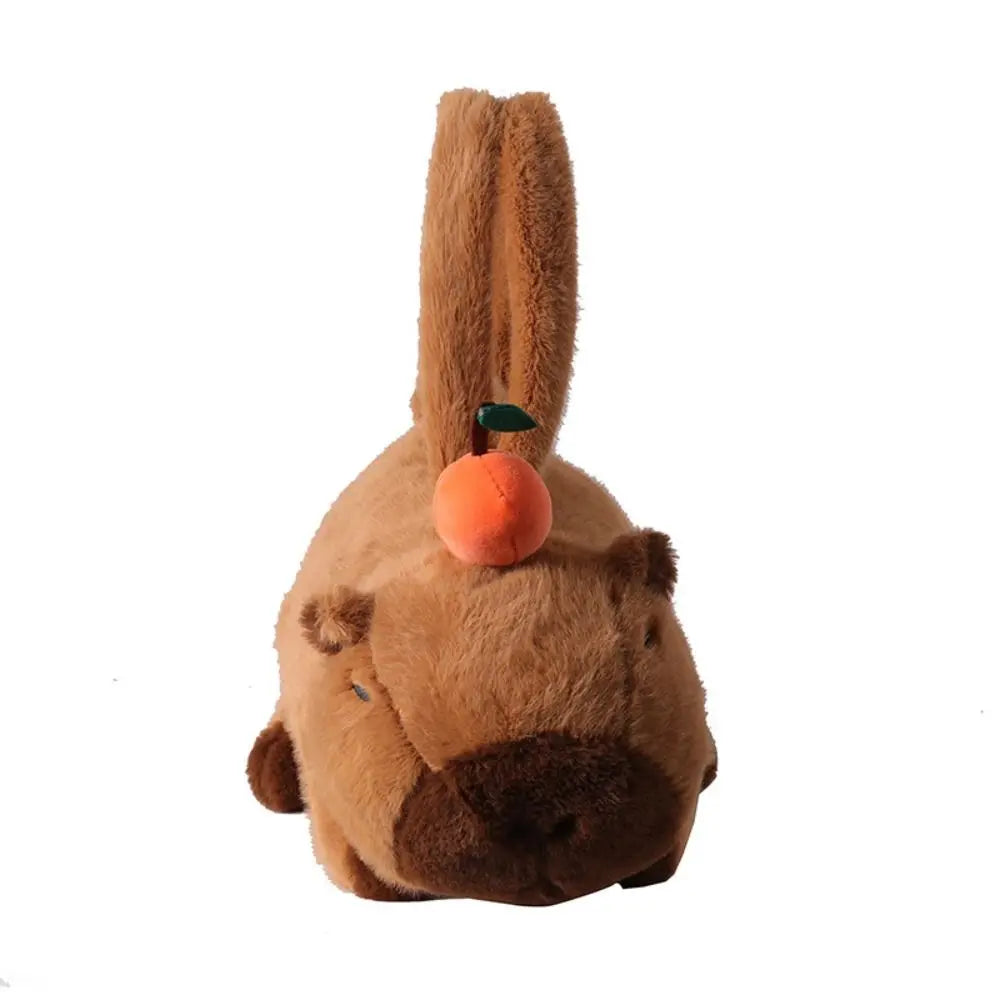 Capybara Plush Backpack - Cute Stuffed Animal Crossbody Bag | Adorbs Plushies