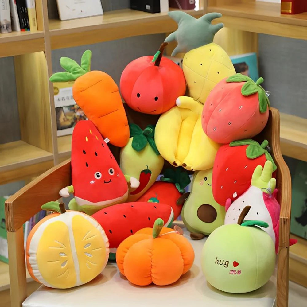 Fruit and Vegetable Plushies | Cute Stuffed Toys for Kids | Adorbs Plushies