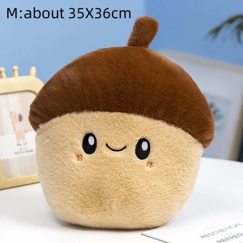 Hamburger Capybara & Food Plushie - Unique Cushion Toy