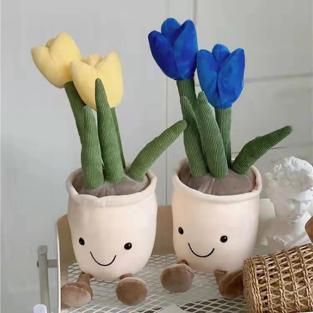 Garden Tulip Plush Toy | Flower Simulation Doll | Adorbs Plushies