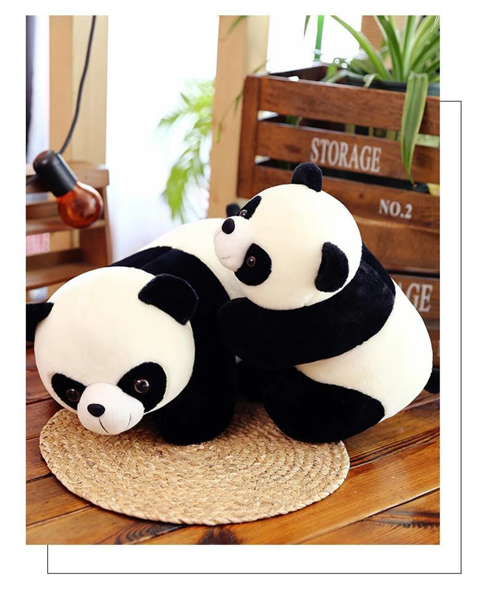 Panda Teddy Bear Plushie | Cute Stuffed Animal Gift | Adorbs Plushies