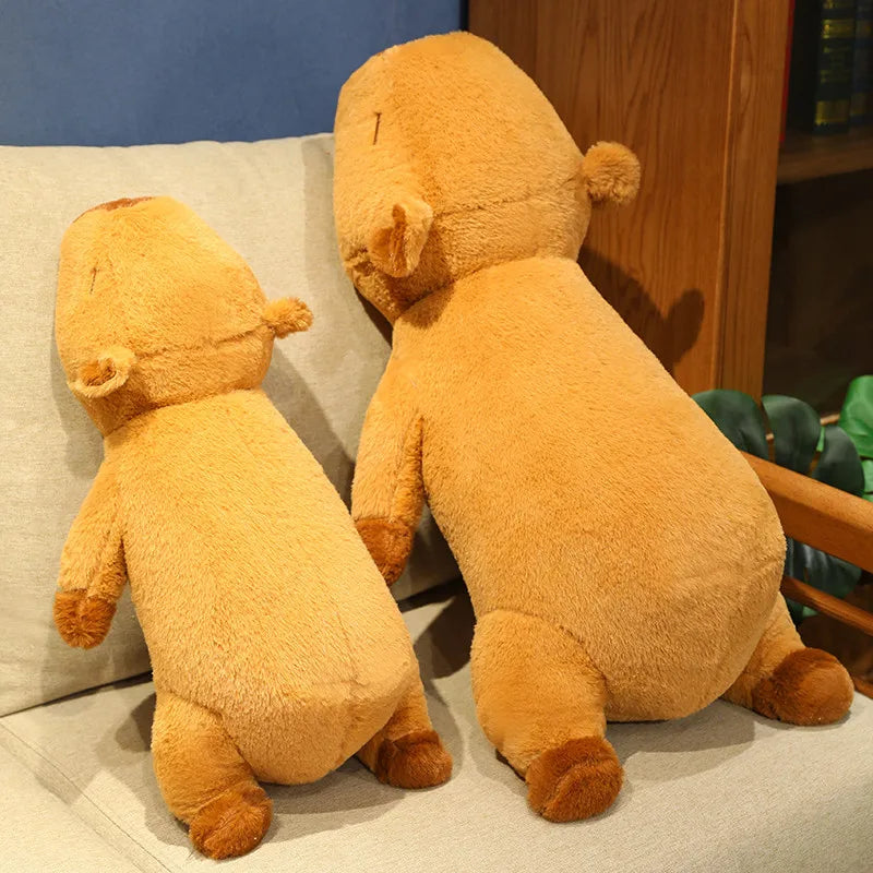 Lying & Sleeping Capybara Plush Pillow | Adorbs Plushies